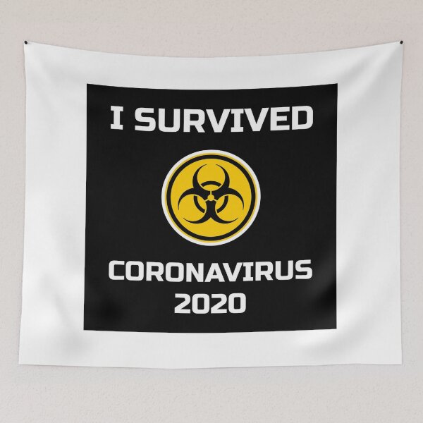 Item preview, I Survived Corona Virus 2020 designed and sold by renukabrc.