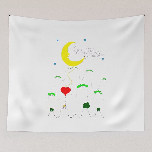 Item preview, I Love You to the Moon and Back  designed and sold by paulwolfgang64.