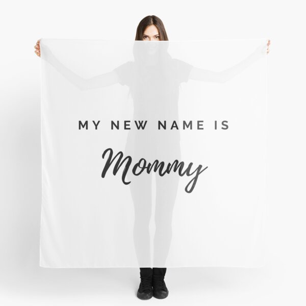 Item preview, My new name is mommy cute baby shower designed and sold by javes93.