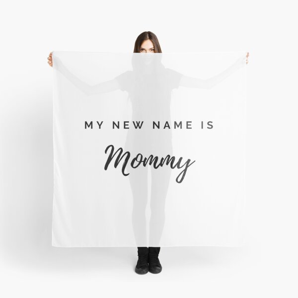 Item preview, My new name is mommy cute baby shower designed and sold by javes93.