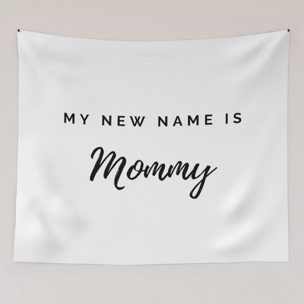 Item preview, My new name is mommy cute baby shower designed and sold by javes93.