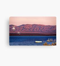 Sun Set at The Shacks Canvas Print