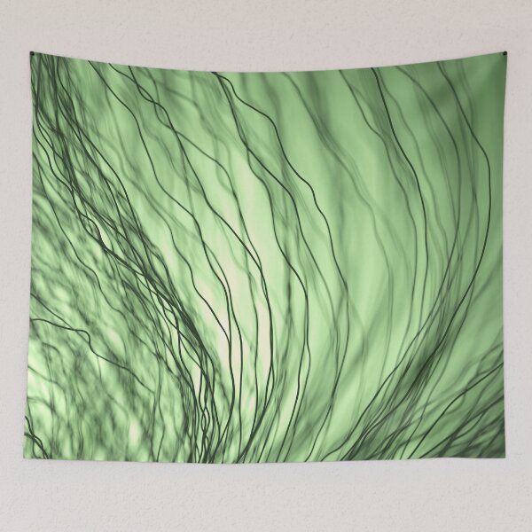 Item preview, Dark fibers green designed and sold by lathspell.