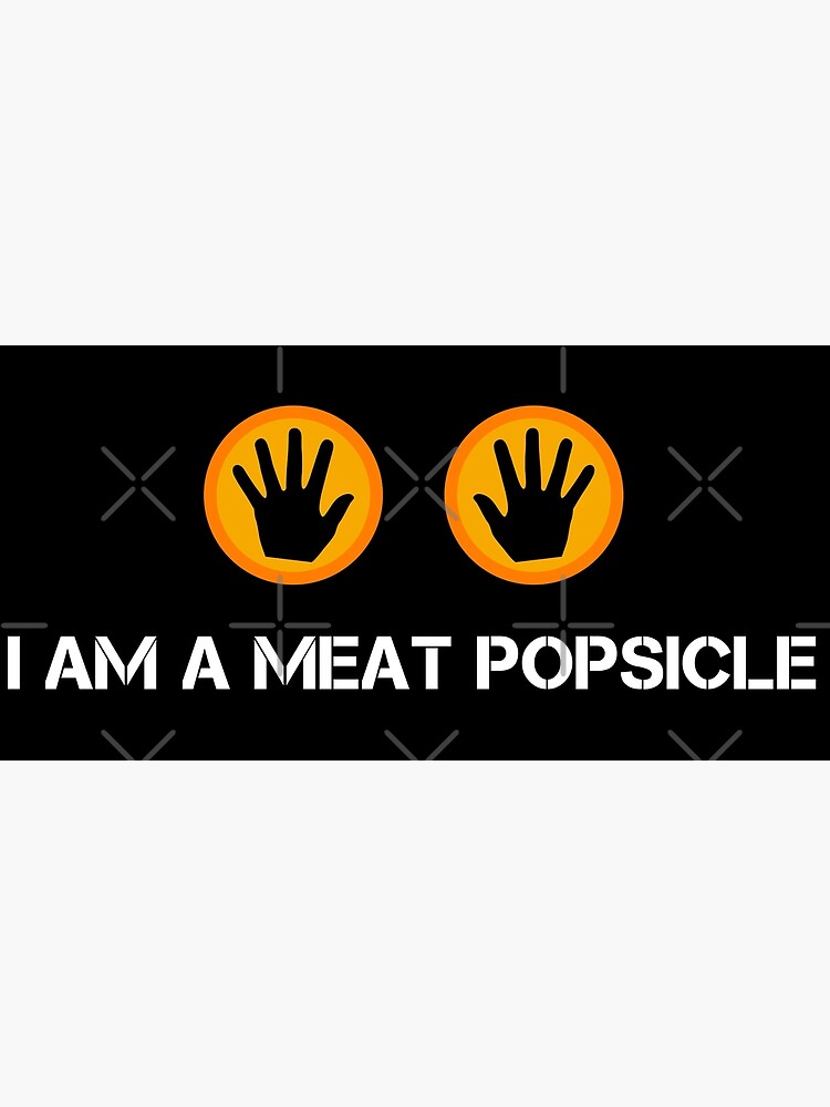 Quote The Fifth Element I Am A Meat Popsicle Color White Greeting Card By Alextherieur Redbubble