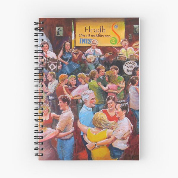Aperçu de l'œuvre Fleadh Ceili Ennis créée et vendue par Tomas O'Maoldomhnaigh.