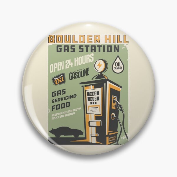 Item preview, Boulder Hill Gas Station designed and sold by Meta Cortex.