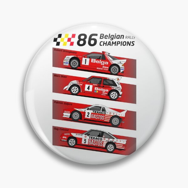 Item preview, 1986 Belgian rally kings  designed and sold by purpletwinturbo.