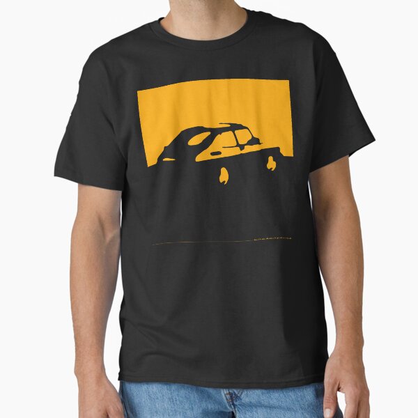 Saab 900, 1990 - Yellow on charcoal Classic T-Shirt