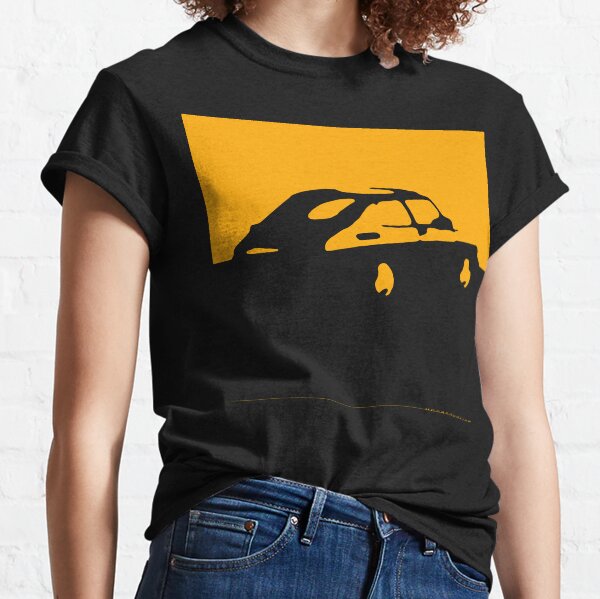 Saab 900, 1990 - Yellow on charcoal Classic T-Shirt
