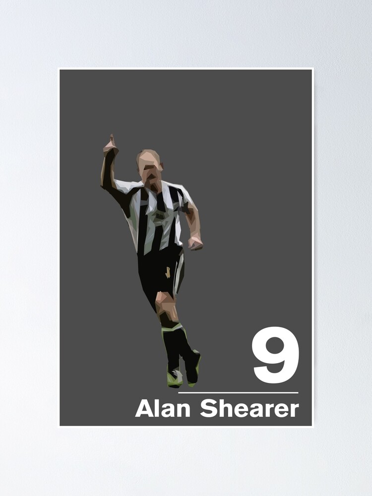 Iconic English Footballer Newcastle Wall Framed Canvas Pictures Alan Shearer