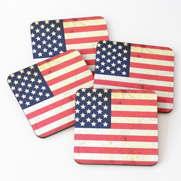 Item preview, Vintage American Flag Grungy Distressed Graphic designed and sold by Holiday-Art.