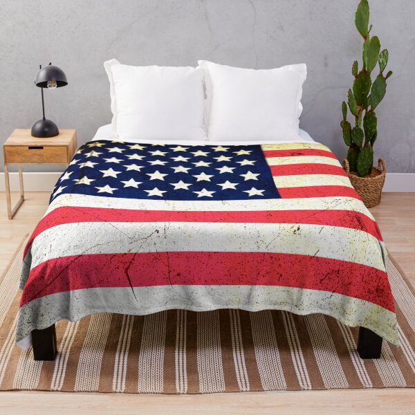 Item preview, Vintage American Flag Grungy Distressed Graphic designed and sold by Holiday-Art.