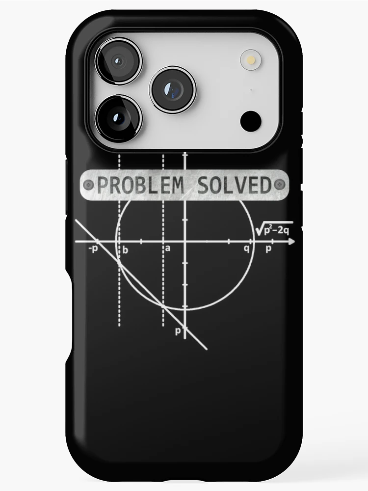 Thumbnail 1 of 4, iPhone Case, Math Problem Solved designed and sold by GR-ART.
