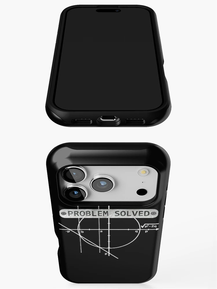 Thumbnail 3 of 4, iPhone Case, Math Problem Solved designed and sold by GR-ART.