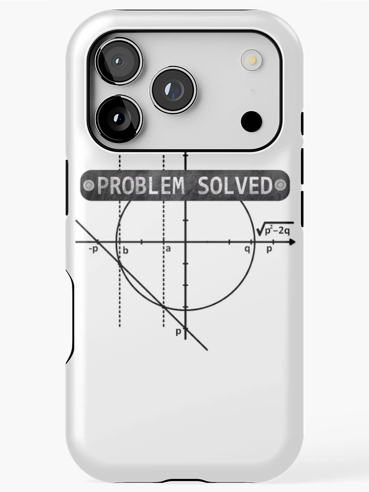 Thumbnail 1 of 4, iPhone Case, Math Problem Solved designed and sold by GR-ART.