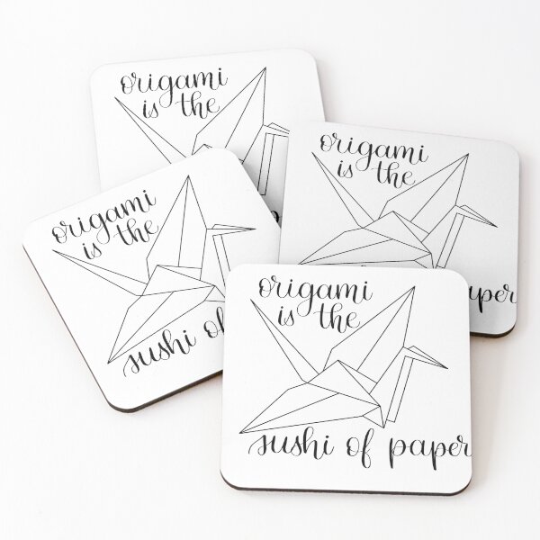 Item preview, origami is the sushi of paper designed and sold by CarliCreates.