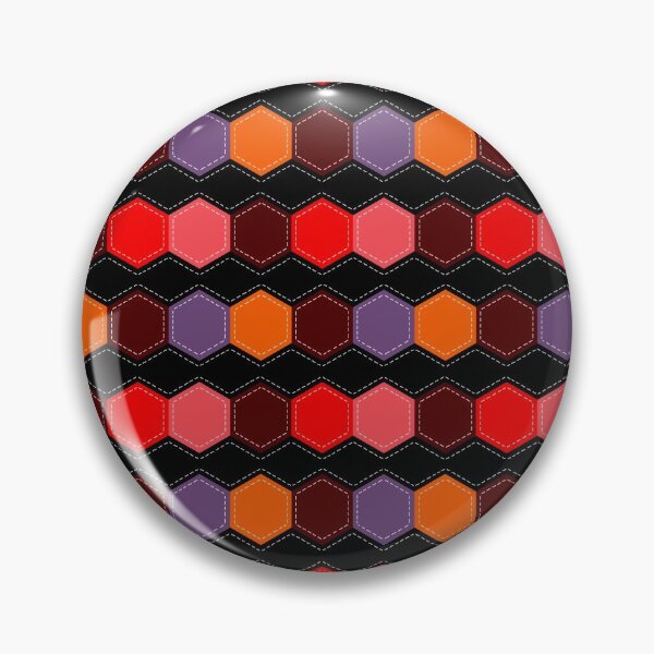 Item preview, Hexagonal Quilt \\ Black designed and sold by The Wellington Boot.