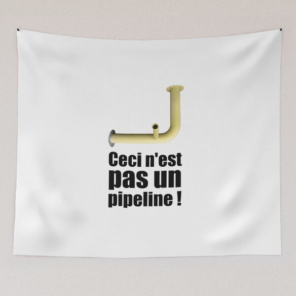 Item preview, This is not a pipeline! designed and sold by coolbarda.