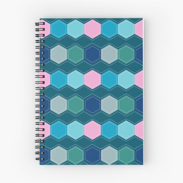 Item preview, Hexagonal Quilt \\ Teal designed and sold by The Wellington Boot.