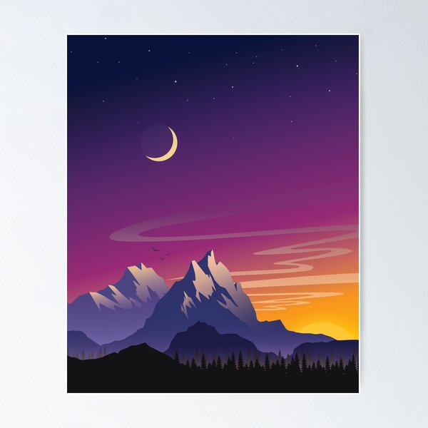 Item preview, Mountains designed and sold by Dankersart.