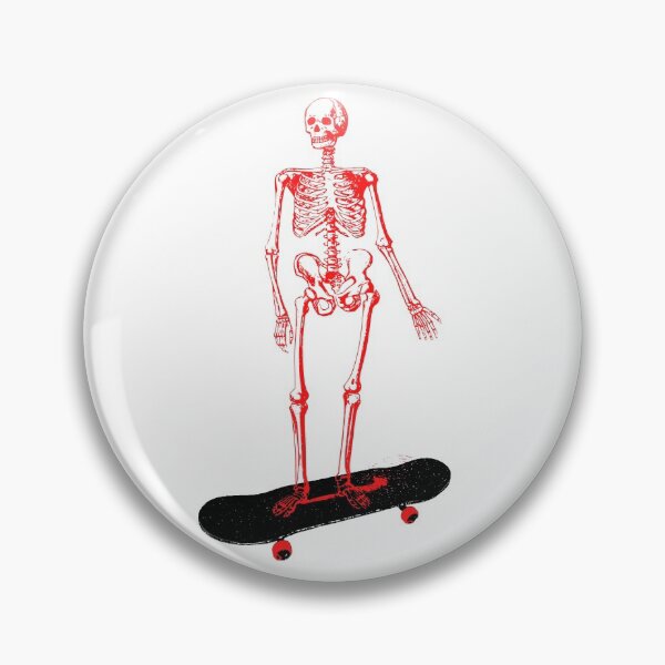Item preview, skater skeleton designed and sold by Shrooomy.