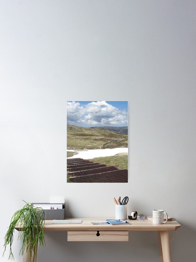Thumbnail 2 of 3, Poster, NSW - Snow Field designed and sold by soulimages.