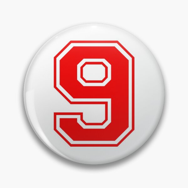 Item preview, Varsity Team Sports Uniform Number #9 - Red designed and sold by RiplMedia.