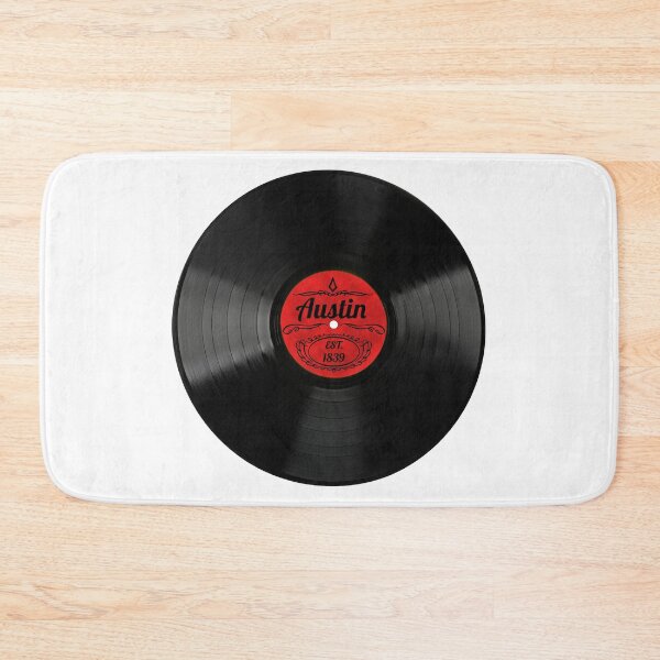 Item preview, Austin Texas Vinyl Record Design designed and sold by TNDesignStudio.