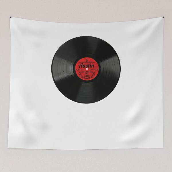 Item preview, Austin Texas Vinyl Record Design designed and sold by TNDesignStudio.