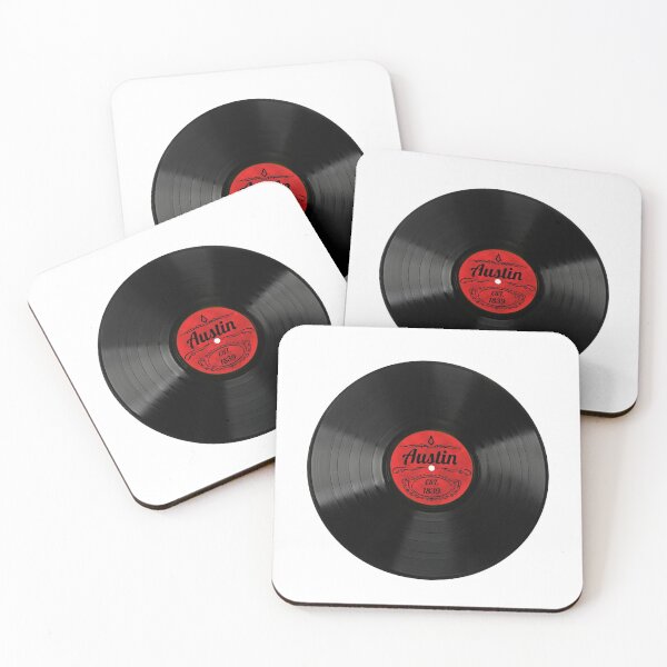 Item preview, Austin Texas Vinyl Record Design designed and sold by TNDesignStudio.