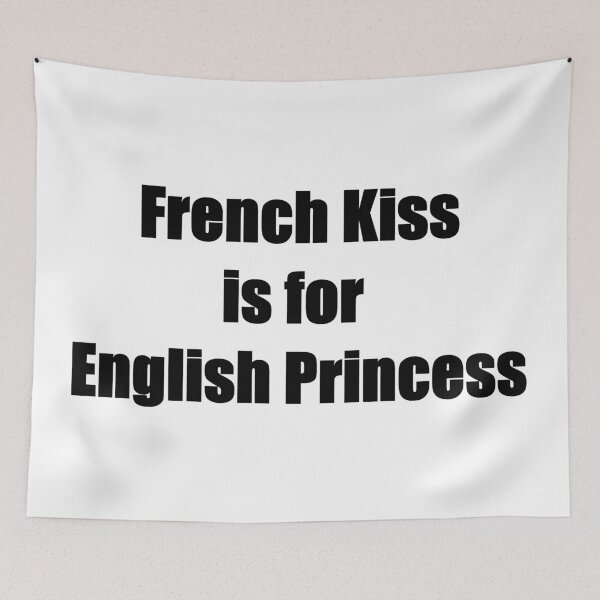 Item preview, French Kiss is for English Princess designed and sold by coolbarda.