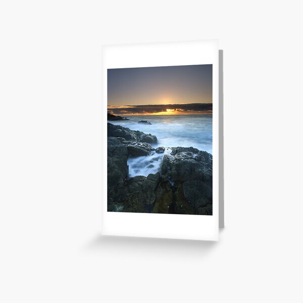 "The Rise of Day" ∞ Mimosa Rocks, NSW - Australia Greeting Card