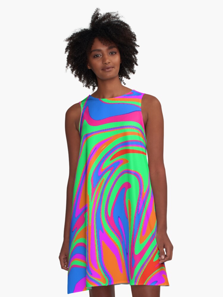 Neon a hotsell line dress