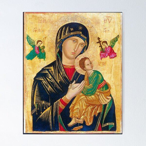 Item preview, Mother of Perpetual Help, Icon of Mary,  designed and sold by GreenMall.