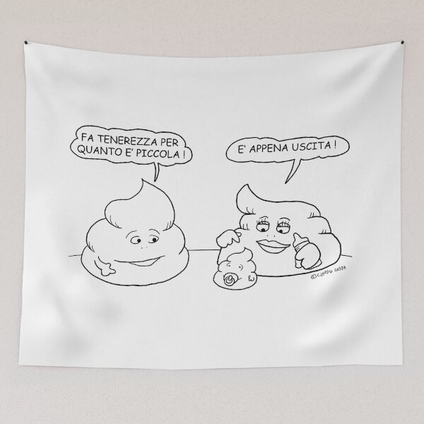 Item preview, VITA E AVVENTURE DI PICCOLE MERDE - Fa tenerezza per quanto è piccola ! designed and sold by CLAUDIO COSTA.