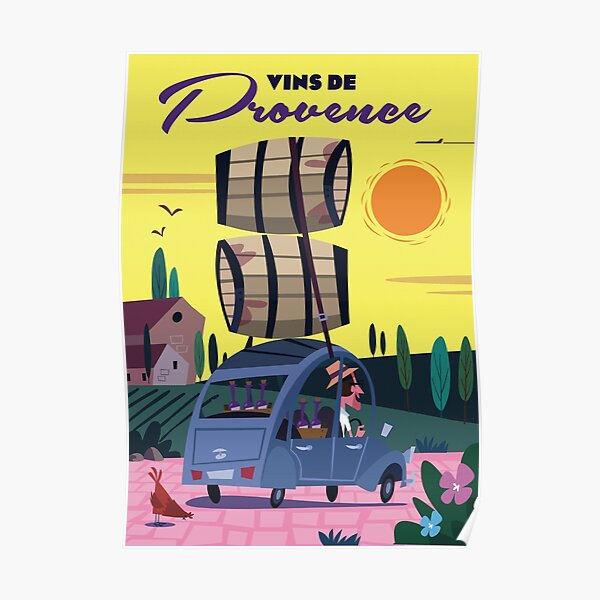 Affiche Provence Poster