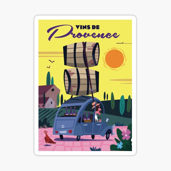 Artikel-Vorschau von Provence Plakat, designt und verkauft von GAGodel.
