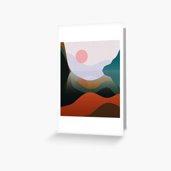 Morning on the Lake Greeting Card