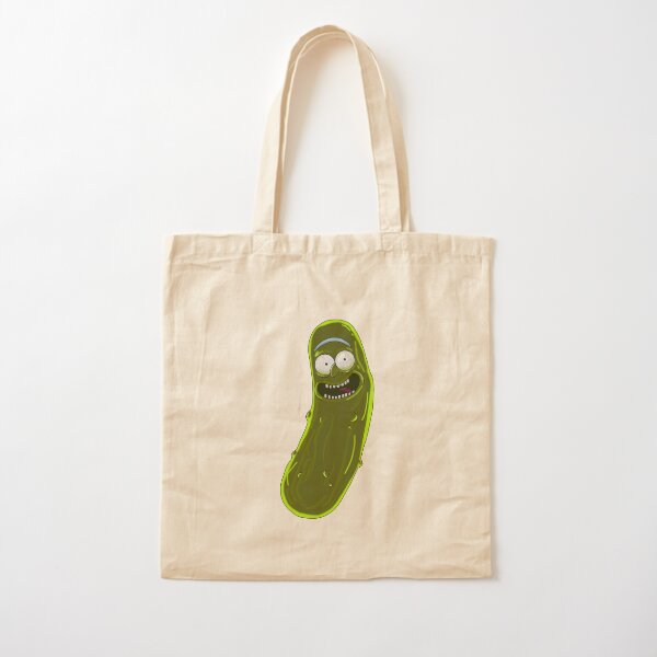Pickle Rick Cotton Tote Bag