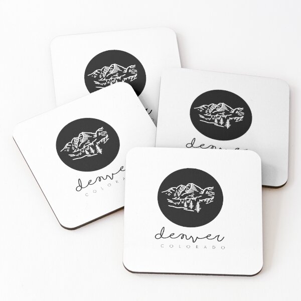 Item preview, DENVER - COLORADO - Minimalist Design - Montains USA designed and sold by Tropical Blood.