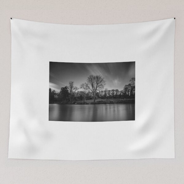 Item preview, Moseley Park and Pool Birmingham Long Exposure Mono Beautiful Fine Art 2 designed and sold by kwn1804.