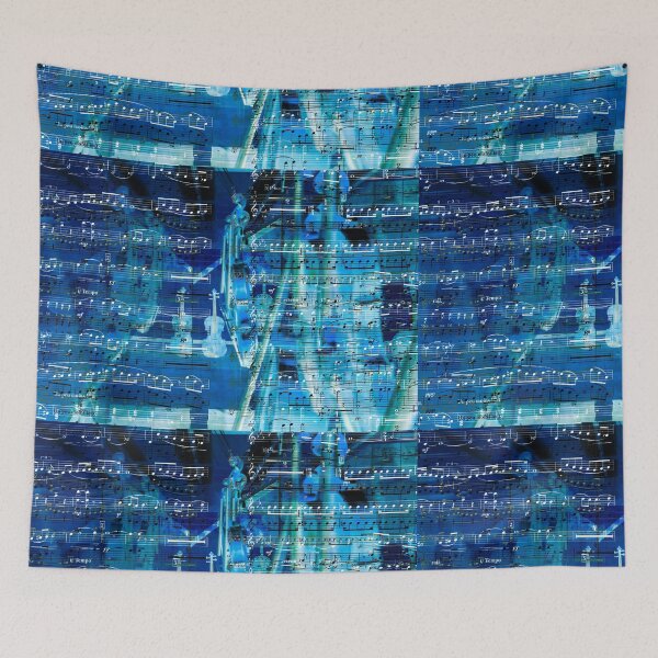 Item preview, Violins and music notes designed and sold by Bruno Beach.