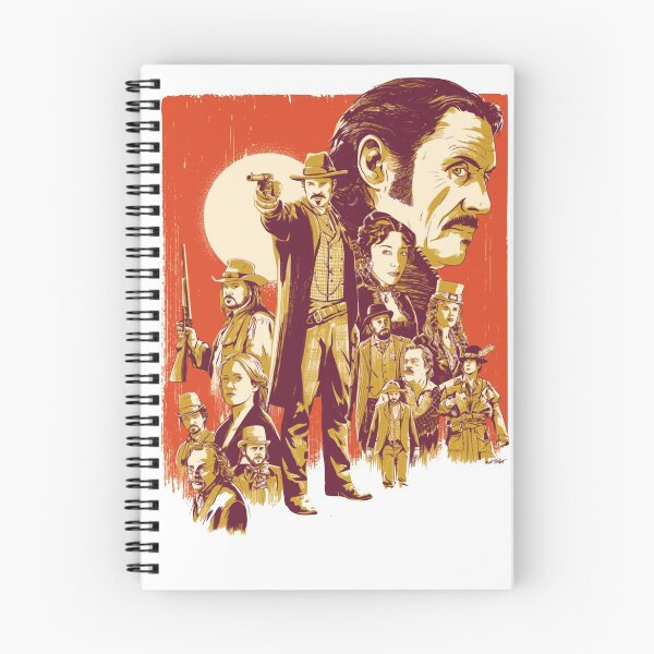 Item preview, Deadwood - Ilustraciones de la serie HBO designed and sold by L. Layne.