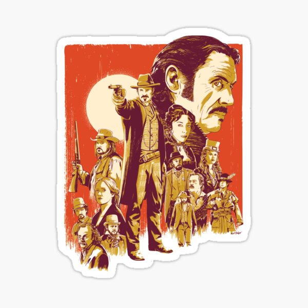Item preview, Deadwood - HBO Series Artwork designed and sold by L. Layne.