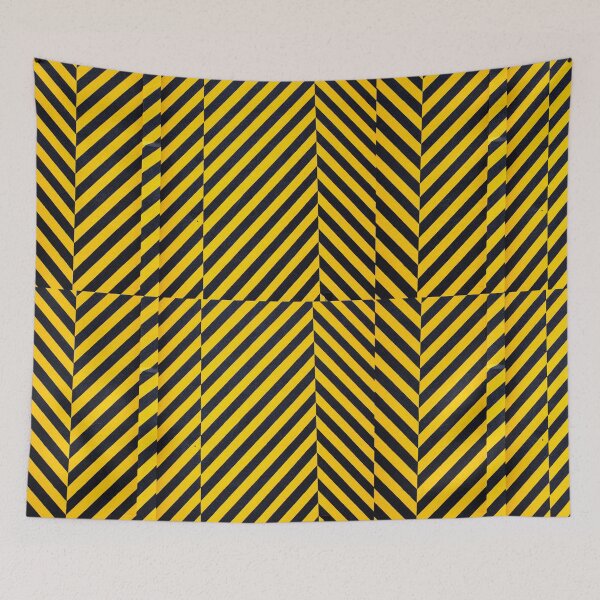 Item preview, Yellow black stripe designed and sold by luqsy.