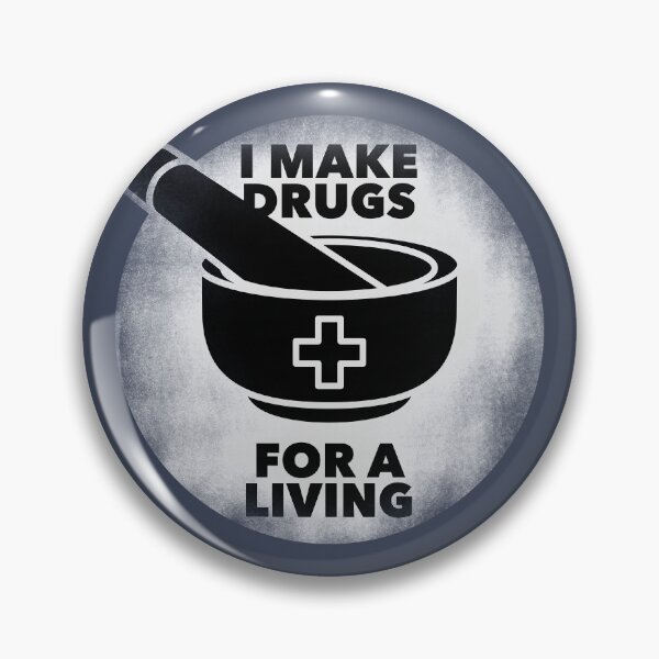 Item preview, I make drugs for a living (distressed) designed and sold by Eenig.