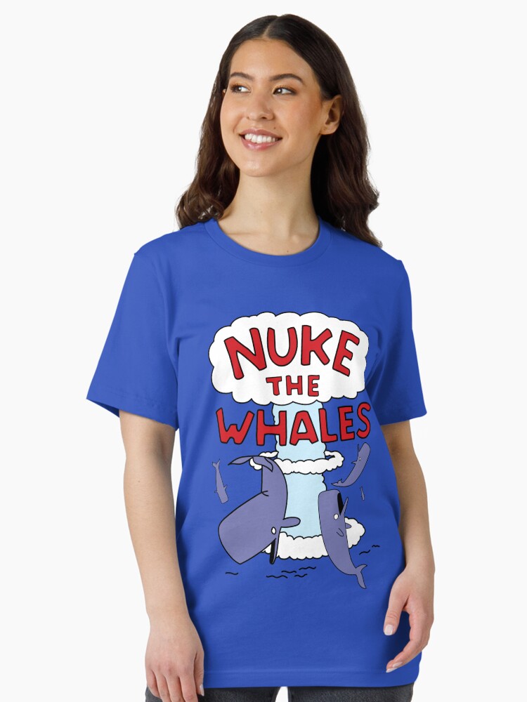Thumbnail 2 of 7, Essential T-Shirt, Nuke the Whales designed and sold by McPod.