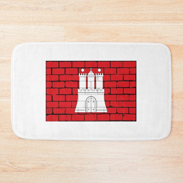 Item preview, Hamburg flag, Hamburg harbor flag designed and sold by GeogDesigns.