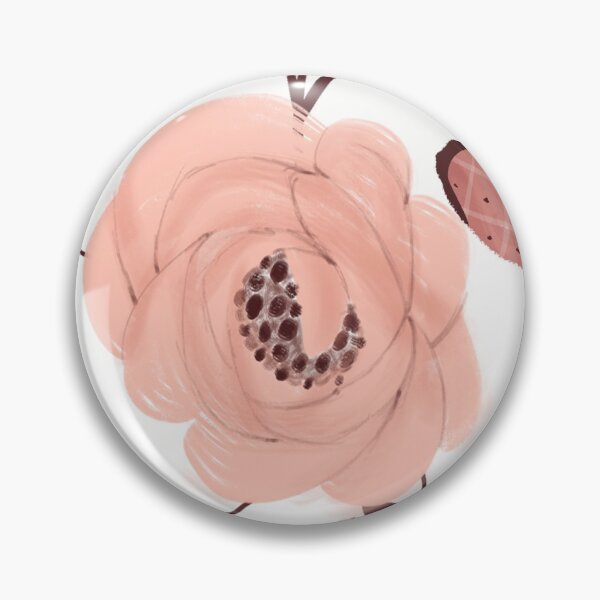 Item preview, Flower head- mariposa and roses designed and sold by Petit Faon Prints.