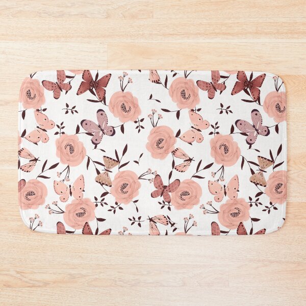 Item preview, Flower head- mariposa and roses designed and sold by Petit Faon Prints.